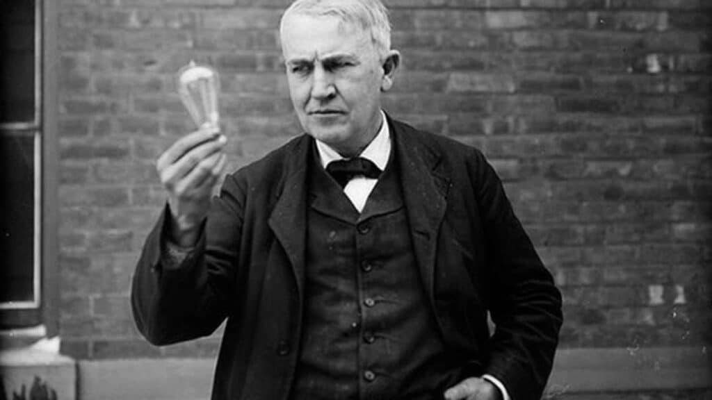 ¿A qué tenía miedo Thomas Alba Edison?