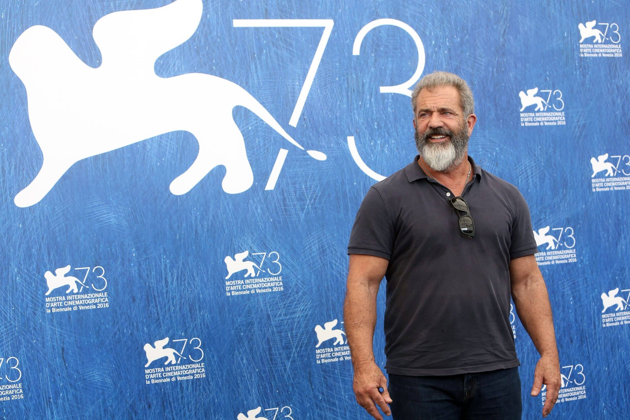 Mel Gibson en la alfombra roja