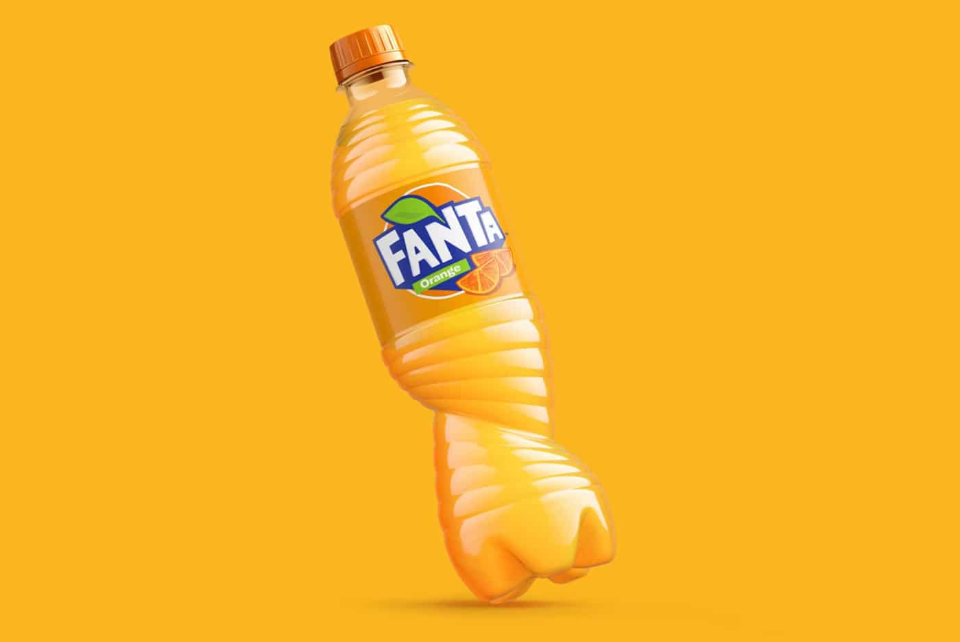 Nueva botella de Fanta